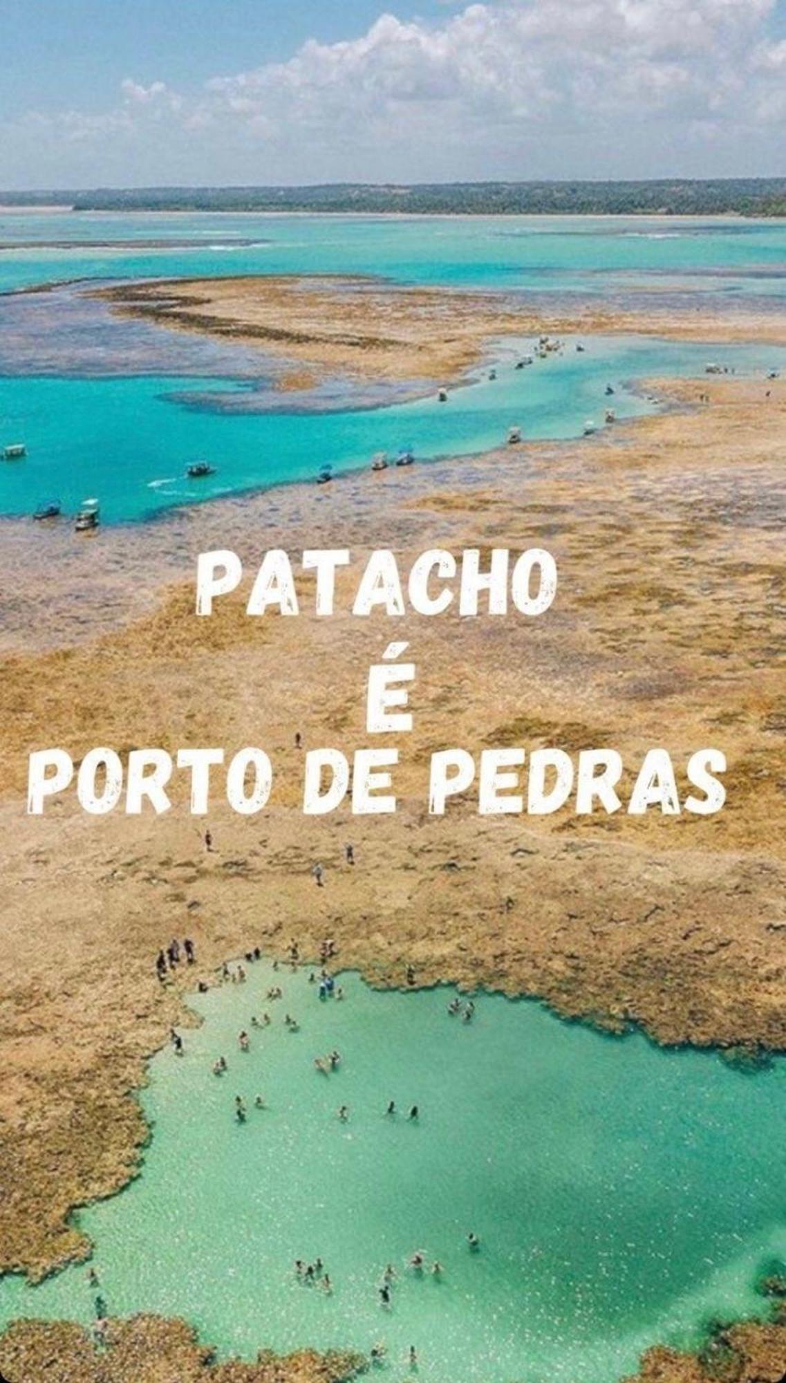 Casa Conchas Do Patacho Vila Pôrto de Pedras Exterior foto